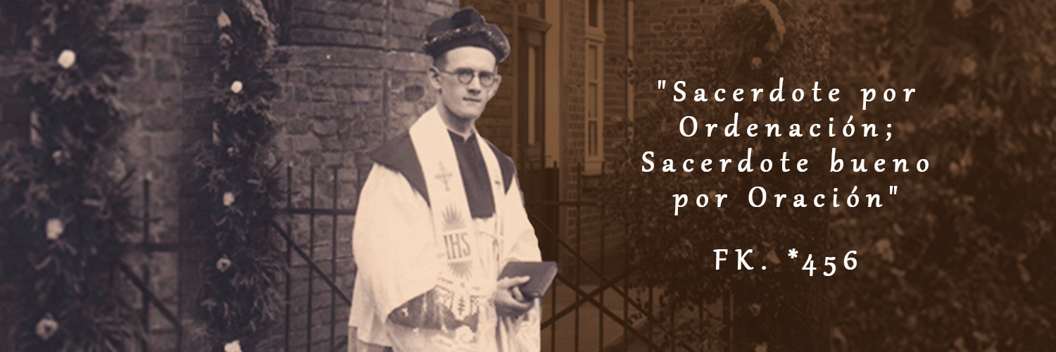 Foto del día de su ordenación sacerdotal 10.08.1932